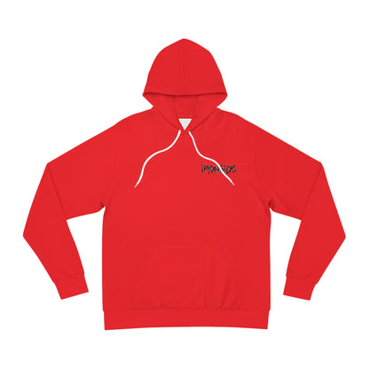Black and red ironside hoodie