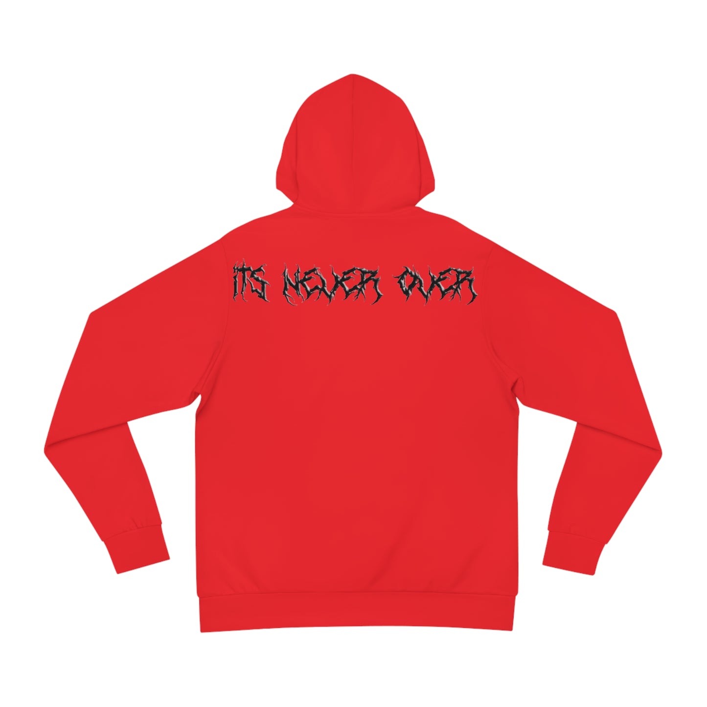 Black and red ironside hoodie