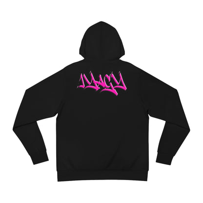 IRONSIDE PINK GRAFITI HOODIE DESIGN