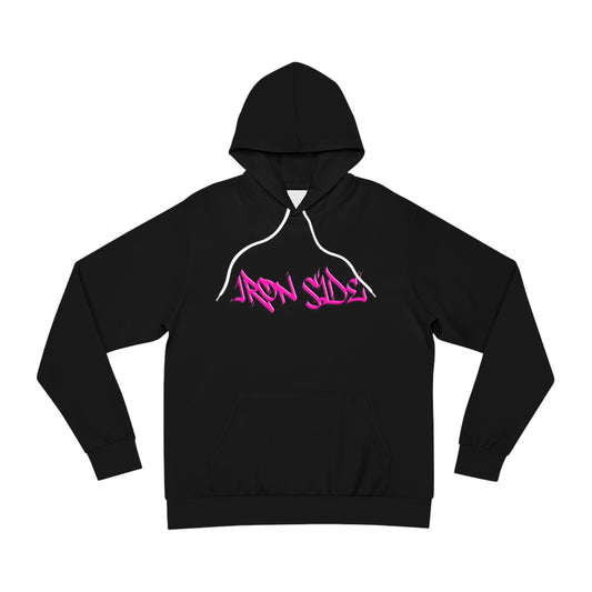IRONSIDE PINK GRAFITI HOODIE DESIGN