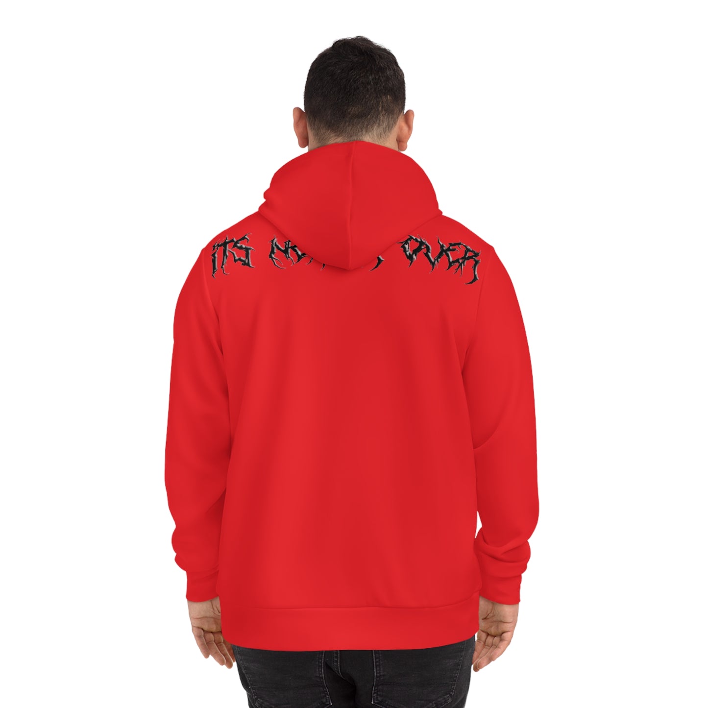 Black and red ironside hoodie